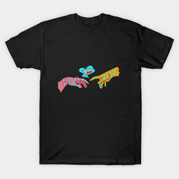 Trippy Touch T-Shirt by taoistviking